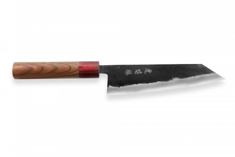 Couteau bunka japonais artisanal Wusaki Yuzo BS2 17cm