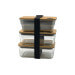 Coffret Cookut Nu bento box verre et bambou zéro déchet + couverts