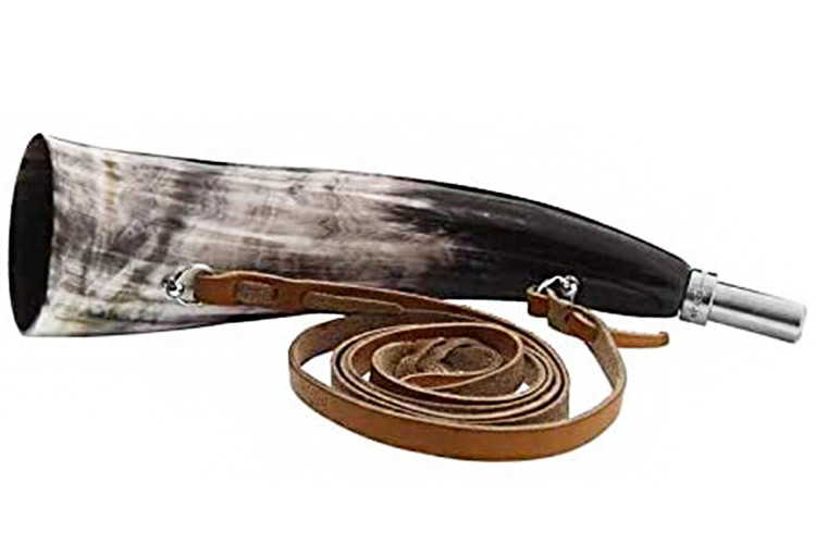 Corne d'appel Elless ronde cintr&eacute;e corne de vache 27cm