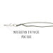 Cordon sifflet nylon vert Elless 39cm