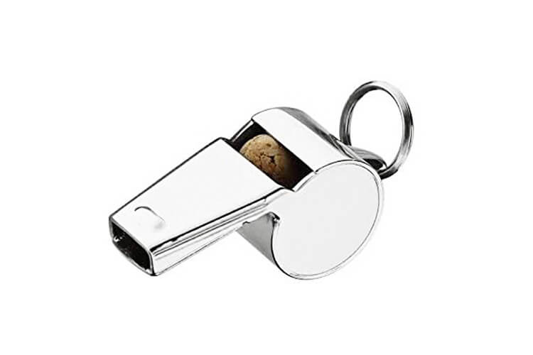 Sifflet police/gendarmerie Elless sans nickel et sans plomb