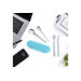 4 couverts nomades inox 18/0 Kuppels Set 2 Go + étui de rangement