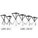 Tabouret camping Walkstool Comfort 65cm