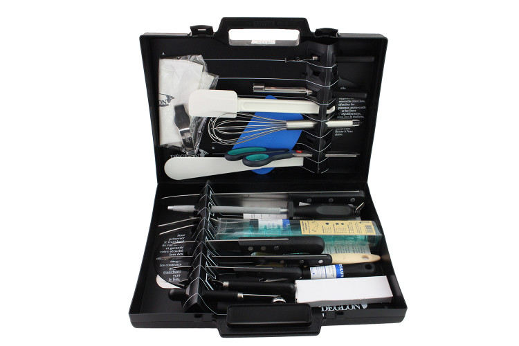 Mallette D&eacute;glon Fixclass cuisine 33 couteaux et ustensiles