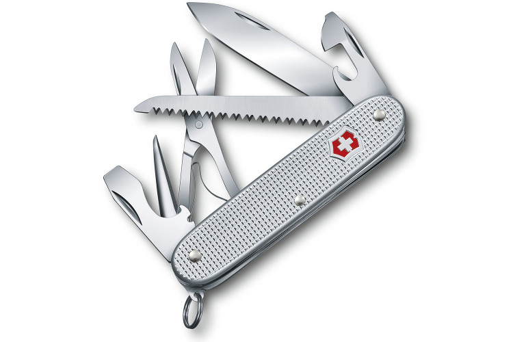Couteau suisse Victorinox 6 pi&egrave;ces 93mm Farmer X Alox 10 fonctions