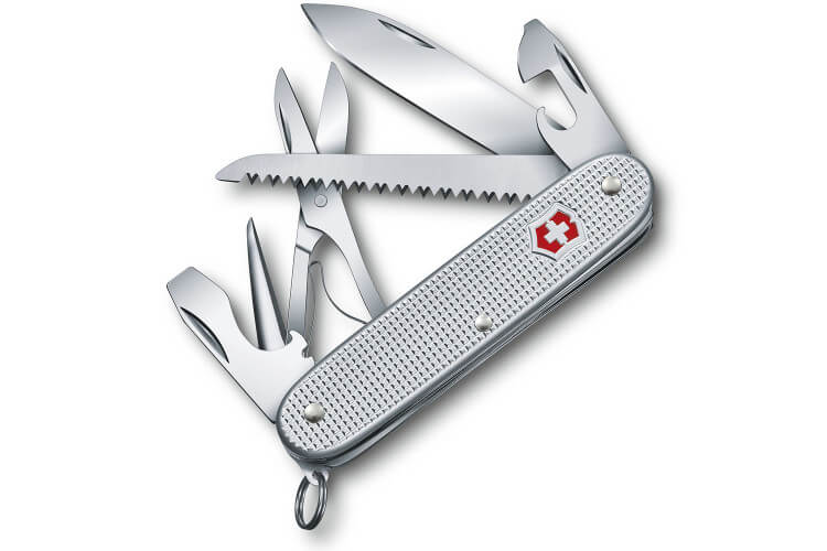 Couteau suisse Victorinox 6 pièces 93mm Farmer X Alox 10 fonctions