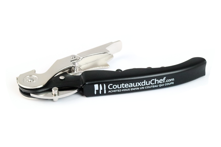 Tire-bouchon Pulltex x Couteauxduchef noir mat