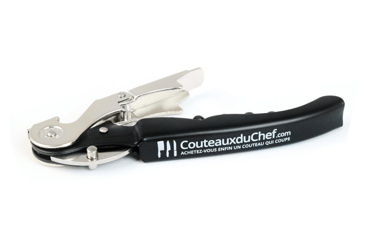 Tire-bouchon Pulltex x Couteauxduchef noir mat