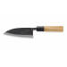 Couteau kodeba japonais artisanal Moritaka Aogami 2 Steel carbone manche cerisier