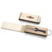 Couteau artisanal Old Bear damas M lame inox 8cm bois d'ayous stratifié avec virole