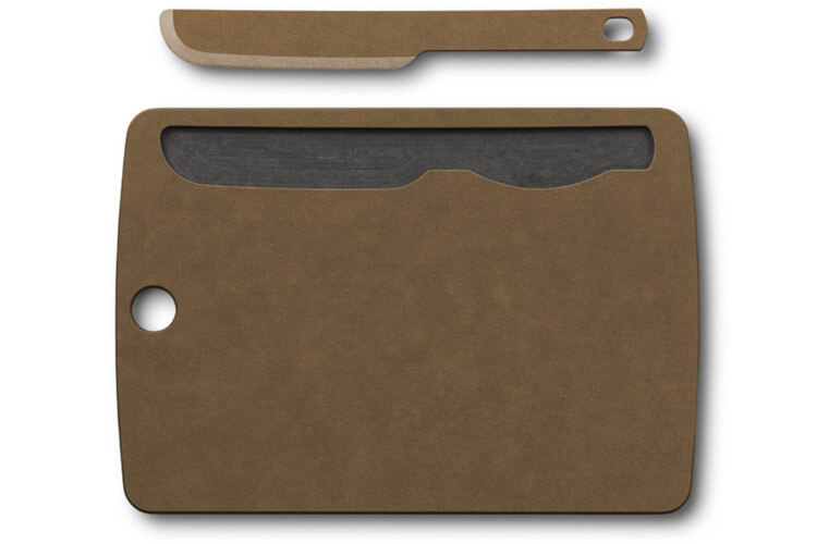 Planche à tartiner Victorinox Epicurean fibre de papier + tartineur intégré