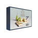 Planche à fromage Artesa avec coupe-fil intégré en bois d'acacia - 26x18cm