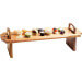 Grande planche apéritif Artesa 37x12x13cm bois d'acacia