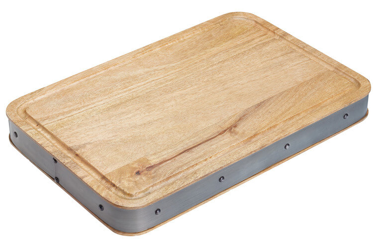 Planche à découper rectangulaire épaisse style industriel 48x32x5cm Kitchen Craft