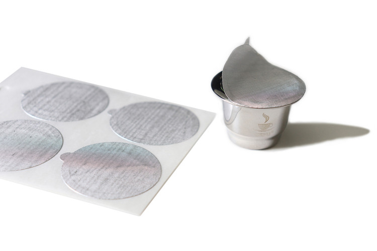 80 opercules autocollantes de rechange pour kit de capsules de caf&eacute; Gefu Conscio
