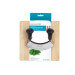 Set hachoir berceuse double lames inox + planche en bois Kitchen Craft