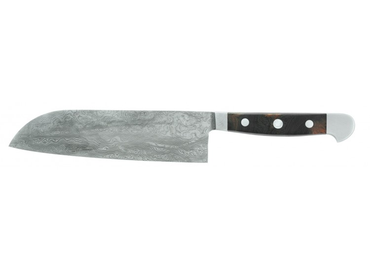 Couteau Santoku Damas Gude 18cm