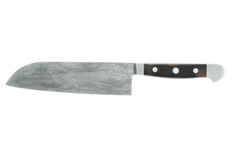 Couteau Santoku Damas Gude 18cm