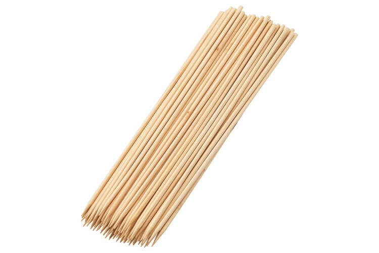 100 Piques à brochettes Westmark Natur Pur 20cm