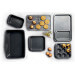 Lot de 7 moules pâtisserie et plats MasterClass Smartspace antiadhésifs acier