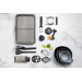 Lot de 7 moules pâtisserie et plats MasterClass Smartspace antiadhésifs acier