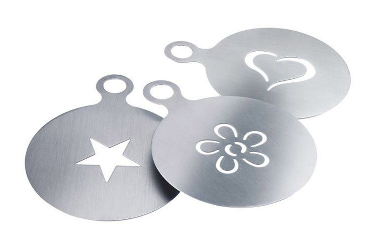 Kit de 3 pochoirs de d&eacute;coration Westmark Cappuccino