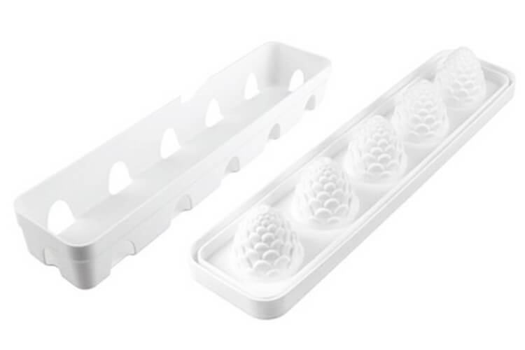 Kit moule 5 pommes de pin Silikomart Foresta