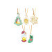 Kit pâtisserie effet vitraux colorés Kitchen Craft 5 pièces
