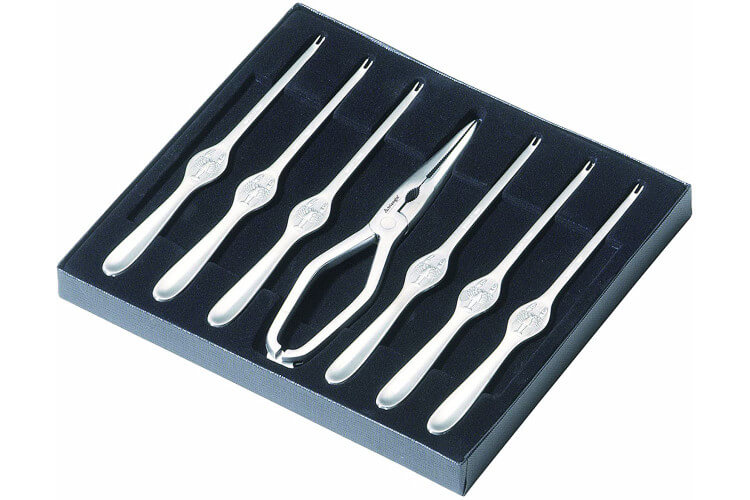 Service à homard Triangle 7 pièces inox 18/10