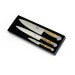 Coffret Güde 3 couteaux forgés Alpha Olive