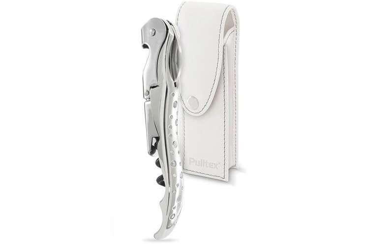 Tire bouchon sommelier Pulltex Pulltap's 26 Crystal + étui cuir offert