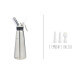 Siphon à chantilly Mastrad PRO en inox
