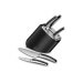 Bloc noir design 5 couteaux cuisine Sabatier International manches bi matières