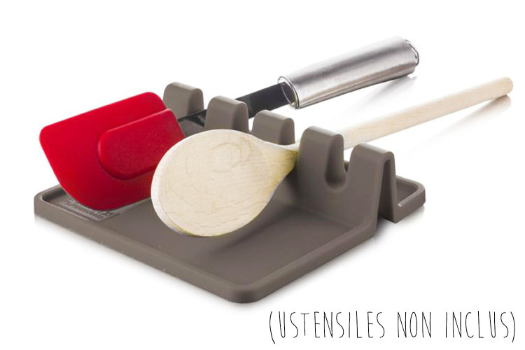 Repose cuill&egrave;re 4 emplacements Tomorrow's Kitchen gris