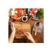 Repose cuillère 4 emplacements Tomorrow's Kitchen gris