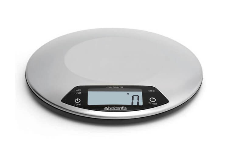 Balance de cuisine digitale Brabantia Profil Line avec minuteur