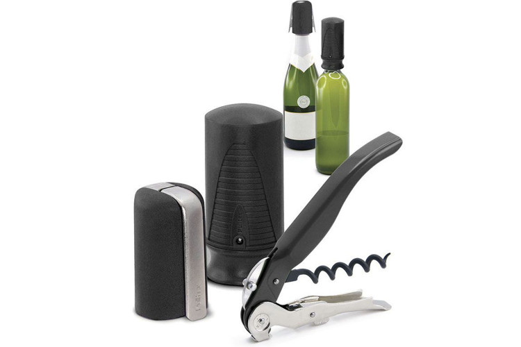 Coffret tire bouchon vin et champagne Pulltex 3 pi&egrave;ces
