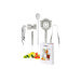 Kit cocktail 5 pièces Pulltex acier inoxydable + recettes