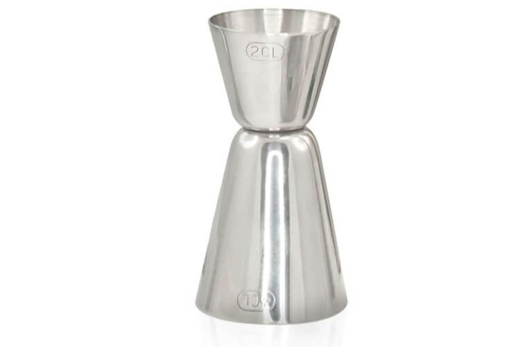 Doseur cocktail Pulltex acier inoxydable 2 et 4 cl
