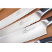 Bloc noir design 5 couteaux cuisine Sabatier International manches bi matières
