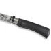 Couteau artisanal Old Bear damas M lame inox 8cm bois d'ayous stratifié avec virole