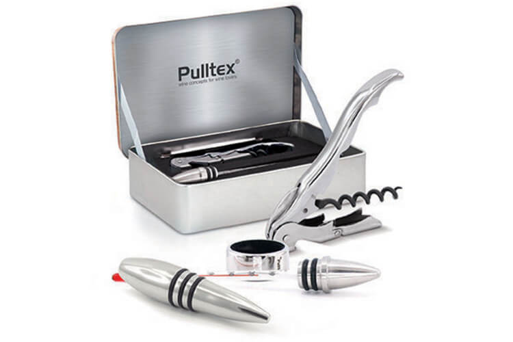 Coffret tire bouchon Deluxe 4 pièces Pulltex