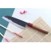 Couteau santoku japonais artisanal Wusaki Yuzo BS2 17cm