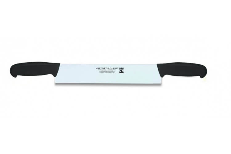 Couteau à fromage 2 manches Martinez & Gascon noir - 32cm