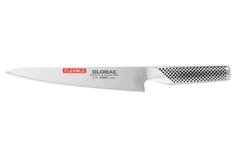 Couteau filet de sole japonais Global G20 lame acier flexible 21cm