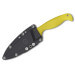 Couteau de plongée Spyderco Fish Hunter 11cm acier H-1 + étui Boltaron multi-positions