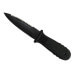 Couteau de plongée Fox Tekno Military 11cm acier 420 manche gomme + étui