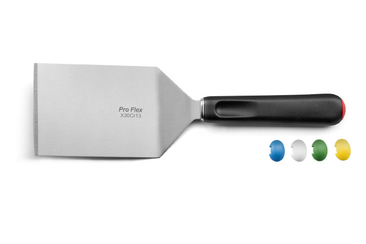 Spatule coud&eacute;e Sabatier Trompette Pro Flex HACCP large et rigide 15cm
