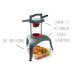Matfer Prep Chef Diviseur Coupe rondelles 5mm