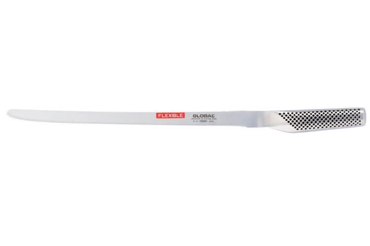 Couteau à trancher Global G10 lame flexible 31cm